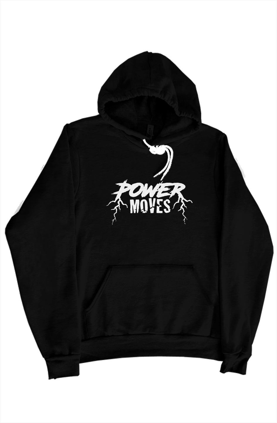 Power Moves Work Out Hoodie (Black)
