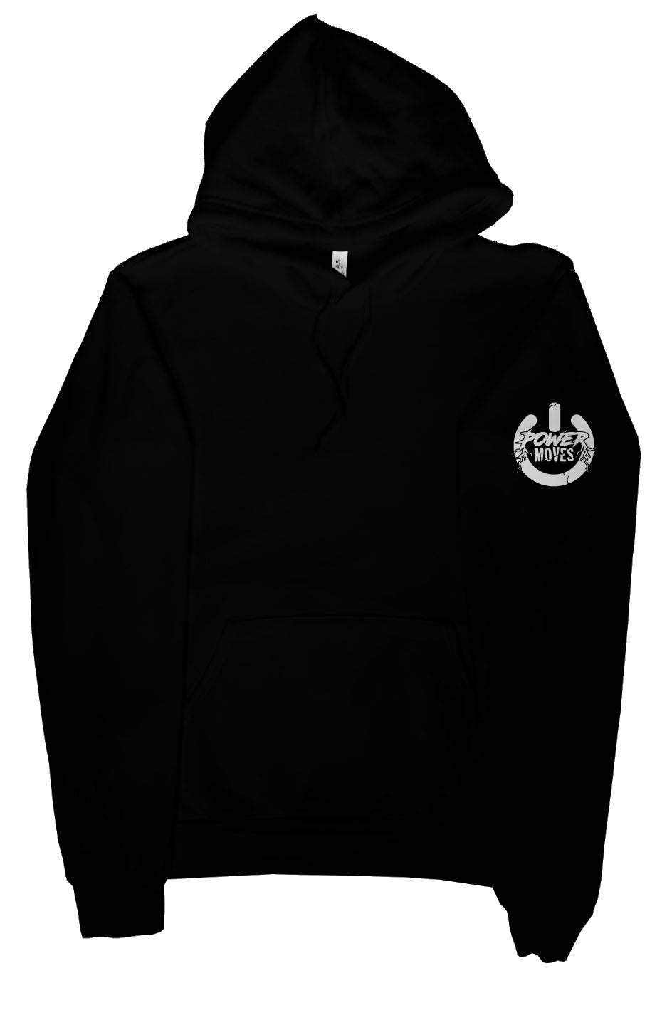 Power Moves Work Out Hoodie (Black)