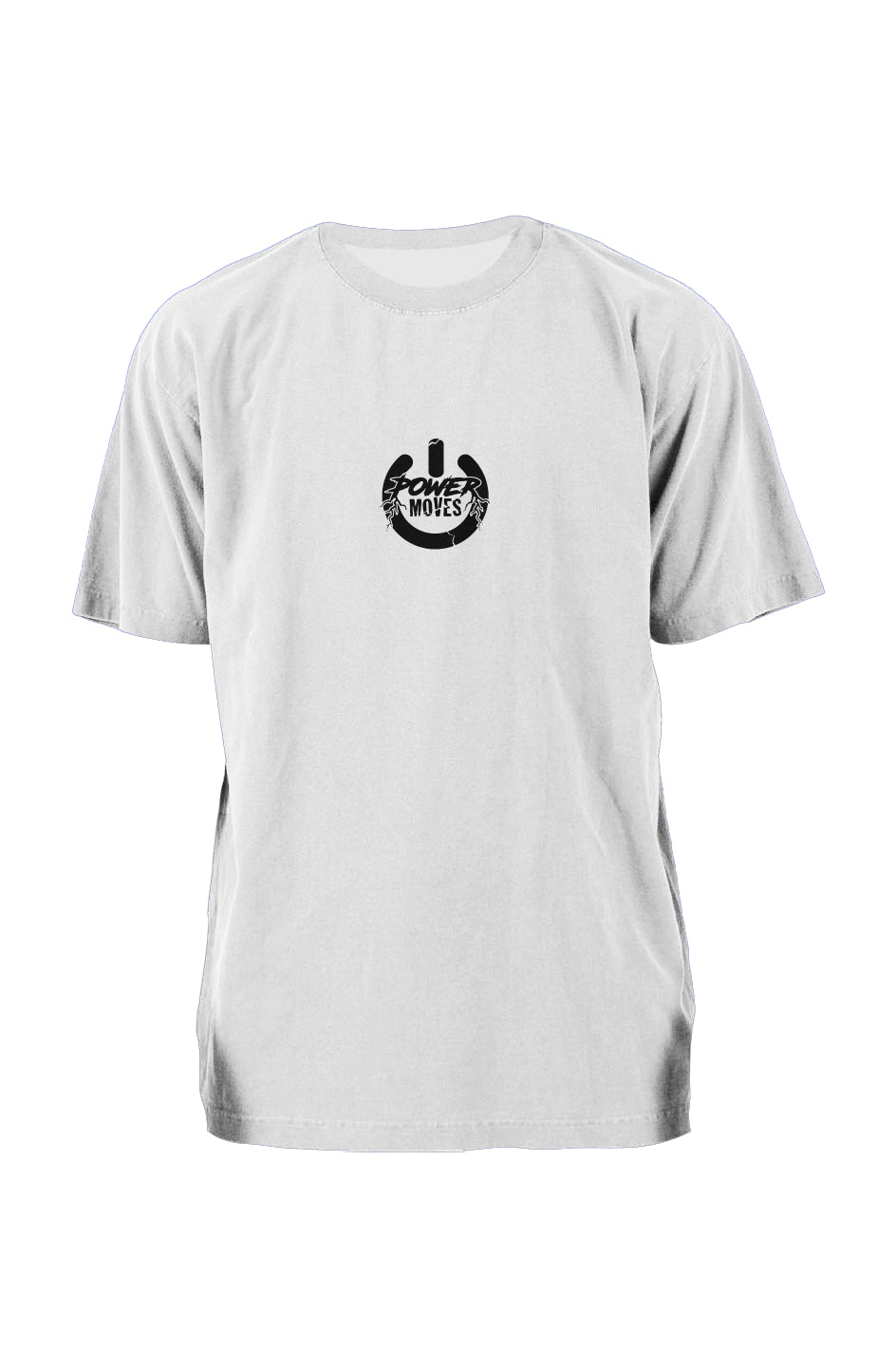 Power Button Embroidery Tee-Shirt