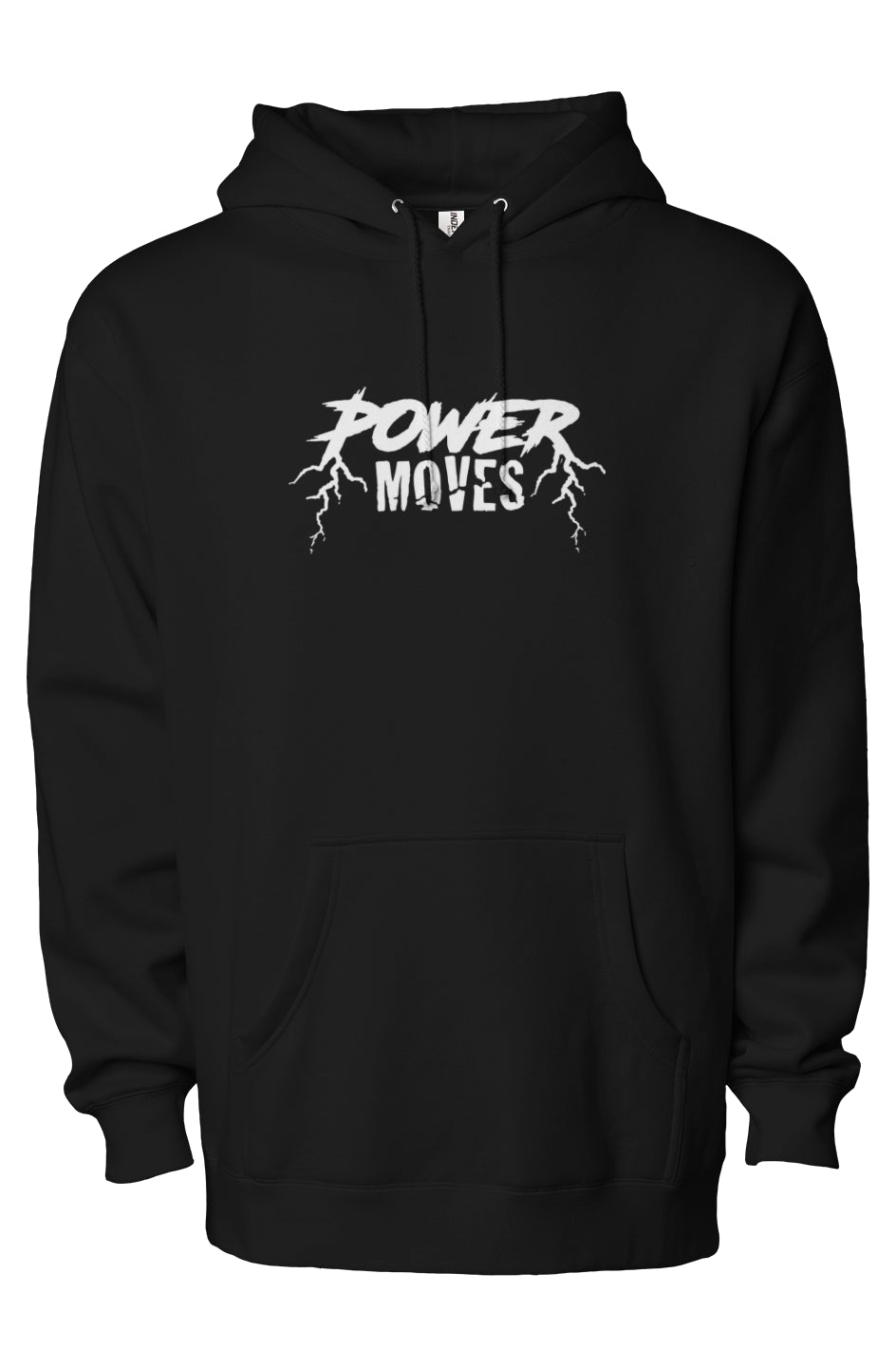 Power Moves Pull Over Hoodie (Black)