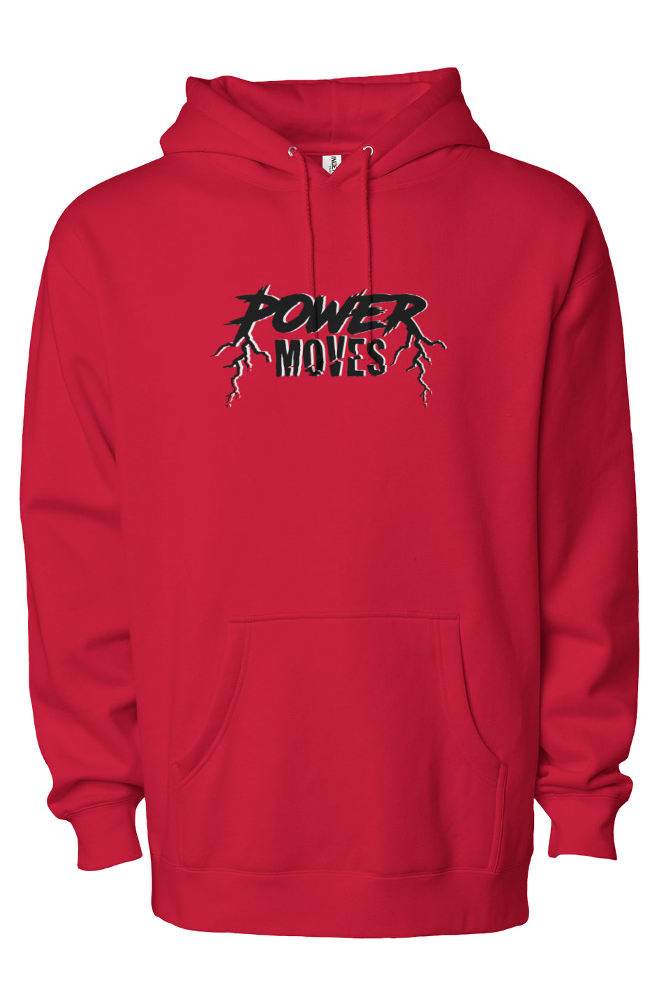 Power Moves Pull Over Hoodie (Red)