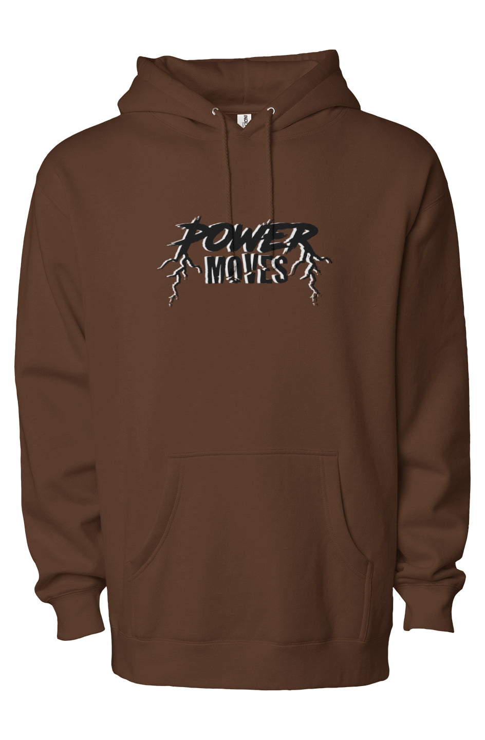 Power Moves Pull Over Hoodie (Brown)