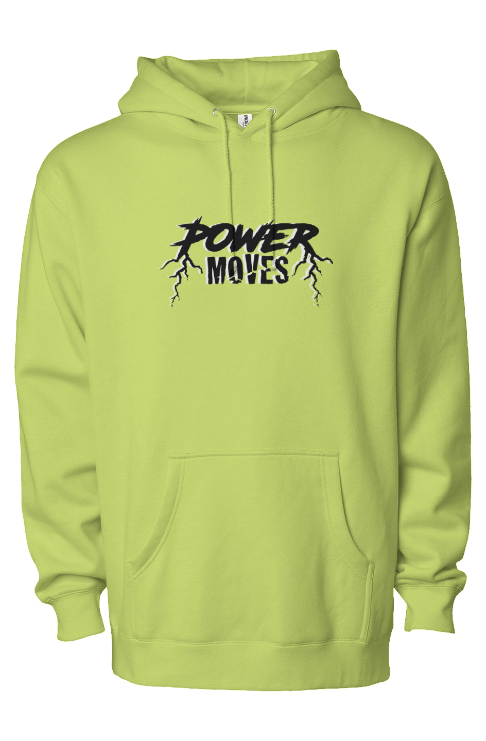 Power Moves Pull Over Hoodie (Safety Yellow)