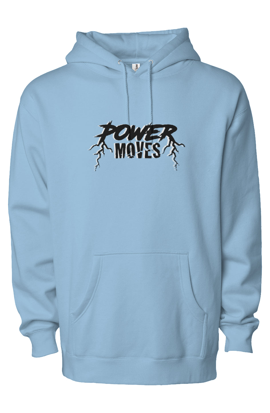 Power Moves Pull Over Hoodie (Aqua)