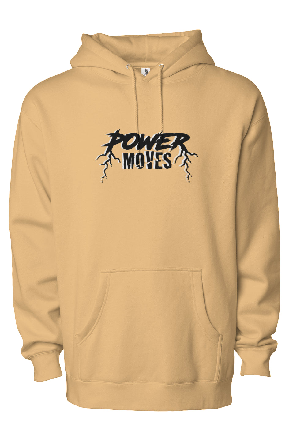 Power Moves Pull Over Hoodie (Peach)