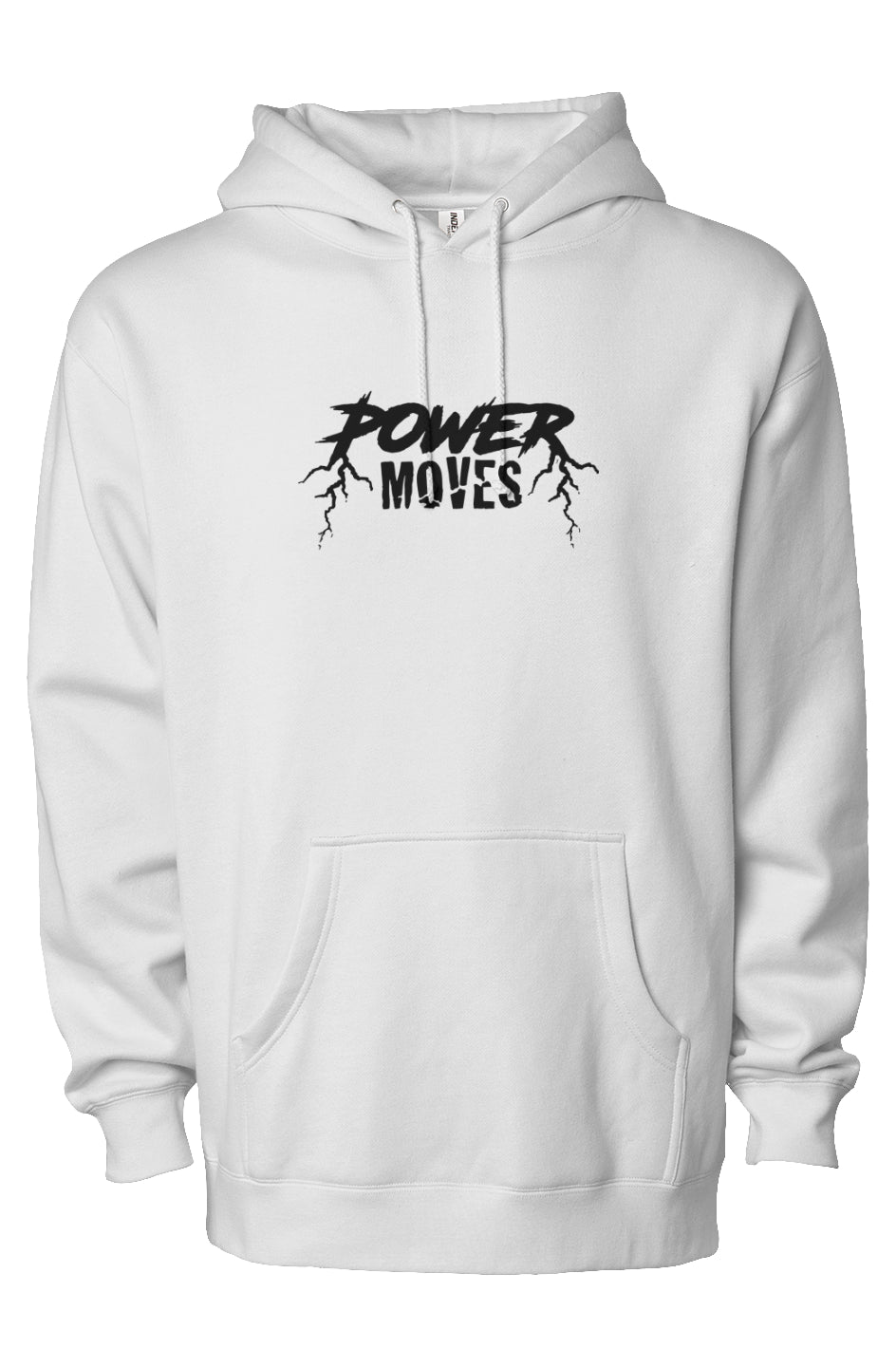Power Moves Pull Over Hoodie (White)