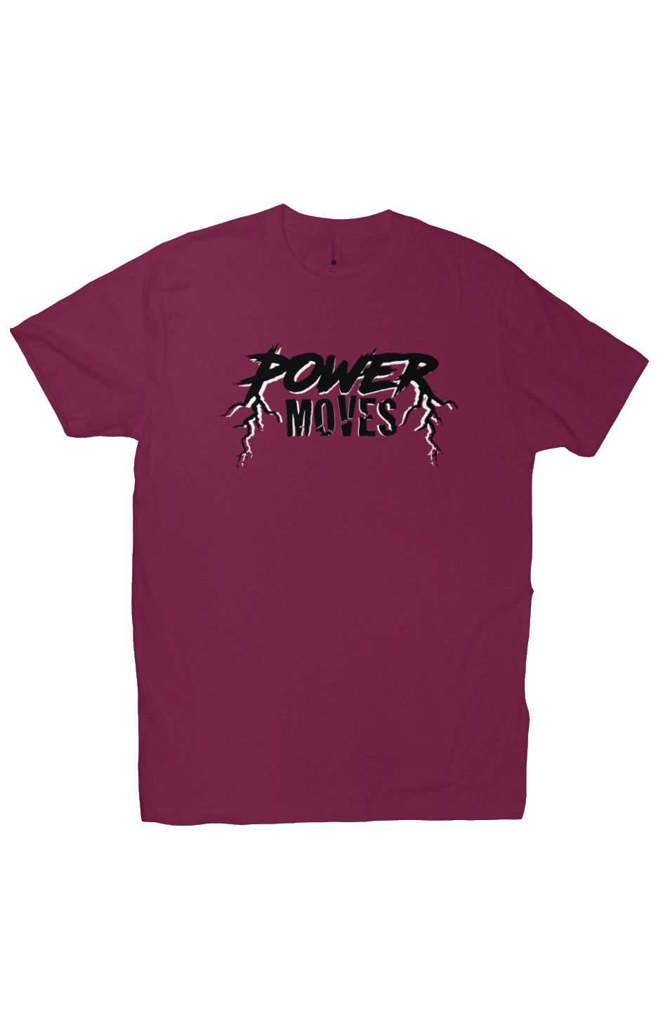 Power Moves Tee (Maroon)