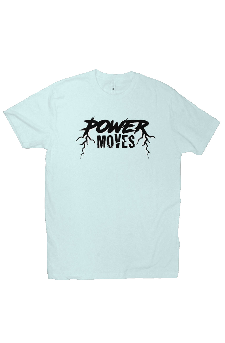 Power Moves Tee (Light Blue)