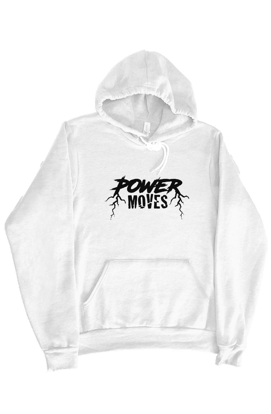 Work Out Power Moves Hoodie (White)