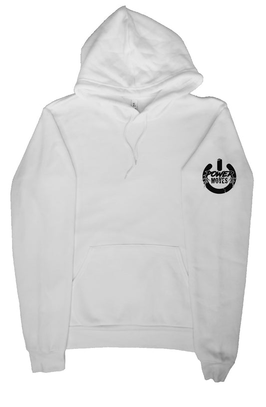Work Out Power Moves Hoodie (White)