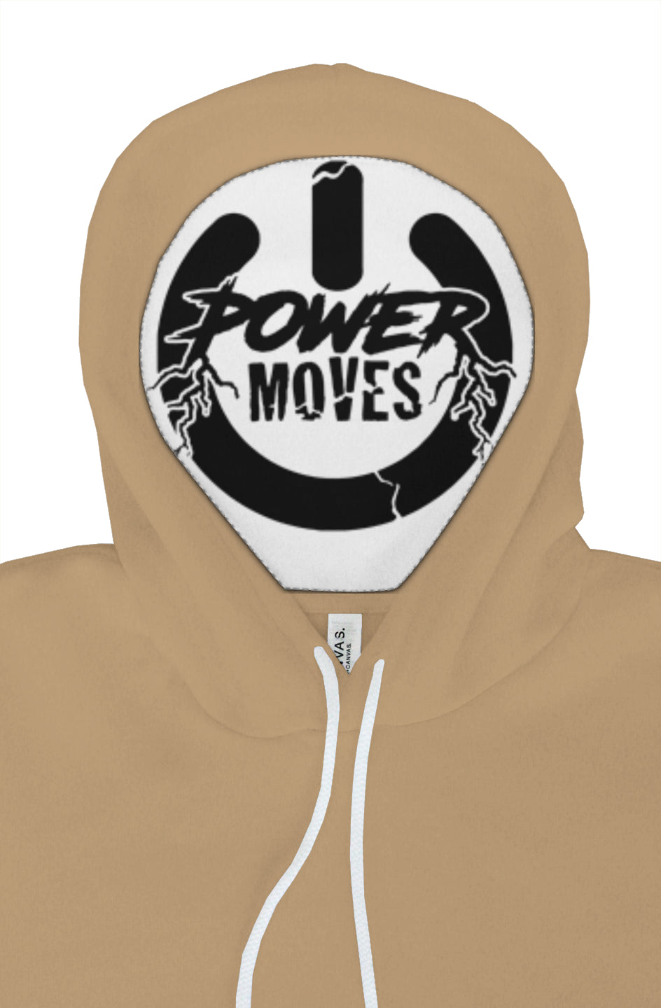 Work Out Power Moves Hoodie (Tan)