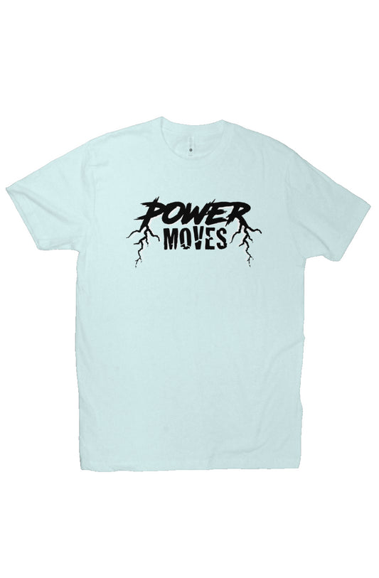 Power Moves Tee (Light Blue)